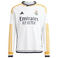 adidas Junior Langærmet T-Shirt Hjem Real Madrid 23/24