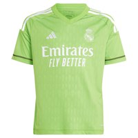 adidas Real Madrid 23/24 Domowa Koszulka Bramkarza Juniorów Z Krótkim Rękawem