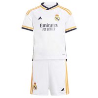adidas Conjunto Real Madrid 23/24 Mini Primera Equipación