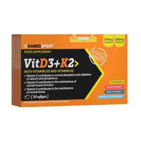 Named sport Vitamin D3+K2 Caps 30 Units