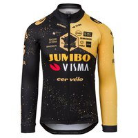 AGU Jumbo-Visma Replica Tour De France 2023 Jersey Met Lange Mouwen