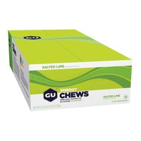 GU Energy Chews Salted Lime 12 Energy Chews 12 Units