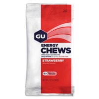 GU Energy Chews Strawberry 12 Ενεργειακό μάσημα