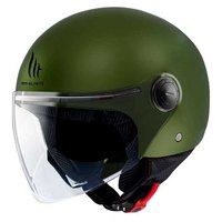 MT Helmets Hjelm Med Åpent Ansikt Street S Solid