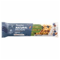 Powerbar Natural Protein 40g 18 Unidades Mirtilo Nozes Vegano Barras Caixa