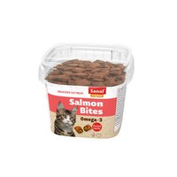 Sanal Snack Para Gato Bote Salmón Bites 75g