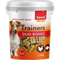 Sanal Snack Para Perro Bote Trainers Duo Bones 300g