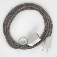 creative-cables-prb015rd64-textil-rd64-cotton-and-linen-1.5-m-electric-extension-cord