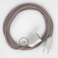 creative-cables-coton-et-lin-prn030rd51-textil-rd51-3-m-electrique-extension-corde