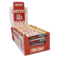 Nutrisport Caja Barritas Proteicas 33% Proteína 44gr Banana 24 Unidades