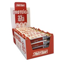 Nutrisport Caja Barritas Proteicas 33% Proteína 44gr Caramelo Salado 24 Unidades