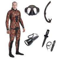 spetton-pack-fire-red-camo-basic-pro-3-mm-wetsuit