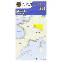 Plastimo Carta Marítima Marseilles-Toulon-Les Calanques