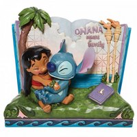 Enesco Figura Disney Lilo And Stitch Libro Ohana