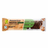 Powerbar Amêndoa Salgada E Caramelo ProteinPlus + Vegan 42g Proteína Barra