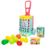 Color baby Supermarket Cart With Boxes
