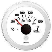 VDO View Line 50-150°C 322.8-18.6Ohm Double Scale Engine Oil Pressure Instrument