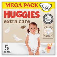 Huggies Extra Care Πάνες με μέγεθος Disney 5 66 μονάδες