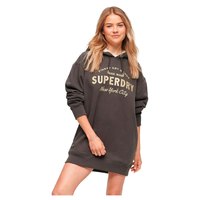 superdry-luxe-metallic-logo-hood-long-sleeve-short-dress