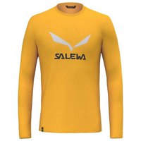 Salewa Langærmet T-shirt Solidlogo Dryton