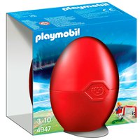 Playmobil Æg Fodboldspiller+målæg