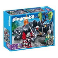 Playmobil Rocher Du Dragon Medieval Set
