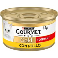 Purina Gourmet Gold Fondant Курица 24x85g КОТ Еда