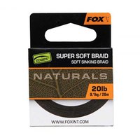 fox-international-naturals-soft-braid-hooklength-20-m-carpfishing-line