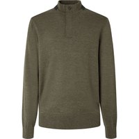 hackett-herringbone-half-zip-sweater