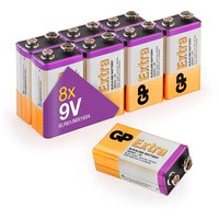 gp-batteries-9v-mn1604---6lr61--pp3---6lr61---mn1604-alkaline-battery-8-units