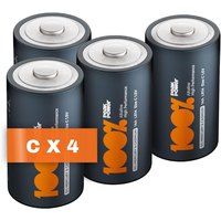 Gp batteries Peakpower C Alkali-Batterien 4 Einheiten