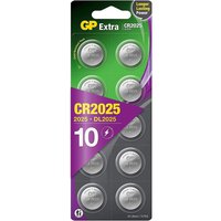 Gp batteries Special Cr2025 Button Battery 10 Units