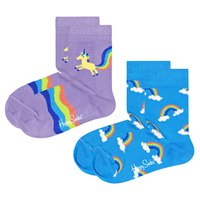 happy-socks-unicorn---rainbow-socken-2-einheiten
