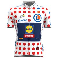 Santini Kortermet Trøye Giulio Ciccone Tour de France 2023 GPM