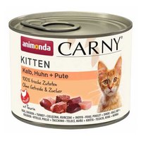 Animonda Chaton Veau Poulet Dinde Carny 200g Humide CHAT Aliments