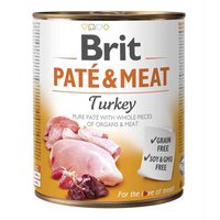Brit Πατέ και κρέας με τη γαλοπούλα 800g Υγρή τροφή για σκύλους