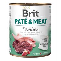 Brit Πατέ και κρέας με ελάφι 800g Υγρή τροφή για σκύλους