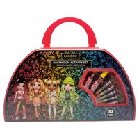 Rainbow high 52 Pieces Art Set In Box Briefcase Style