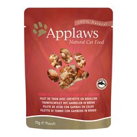Applaws Tuna And Pacific Prawns 12x70g Wet Cat Food