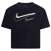 Nike Swoosh Logo Boxy T-shirt Met Korte Mouwen