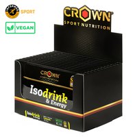 crown-sport-nutrition-boite-de-sachets-de-poudre-de-boisson-isotonique-isodrink---energy-32g-12-unites-citron