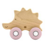 Kikkaboo Wooden Toy With Silicone Bites Hedgehog