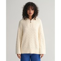 gant-herringbone-half-zip-sweater
