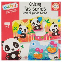 Educa borras Palapeli Ordena Las Series Con El Panda Bimba