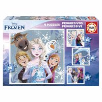 Educa borras Progresivos Frozen 12-16-20-25 Pieces Puzzle