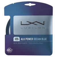 Luxilon Tênis De Corda única Alu Power Ocean Blue 12.2 m