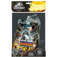 Jurassic world Cuaderno Para Colorear