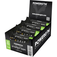 Powergym Caja Barritas Energéticas 40gr Manzana&Chocolate Blanco 24 Unidades