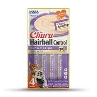 Inaba Churu Hairball Tuna 4x14g Cat Snack