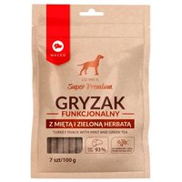 Maced Turkey Snack With Mint Andgreen Tea 100g Dog Snack